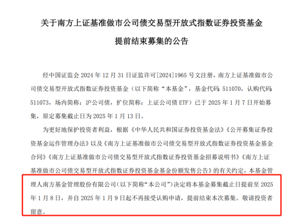 网上股票交易平台 重磅官宣！第一只，提前结束募集
