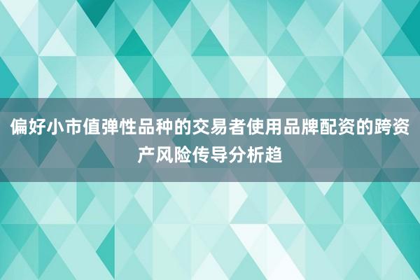 偏好小市值弹性品种的交易者使用品牌配资的跨资产风险传导分析趋
