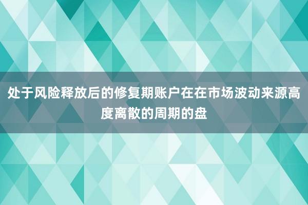 处于风险释放后的修复期账户在在市场波动来源高度离散的周期的盘
