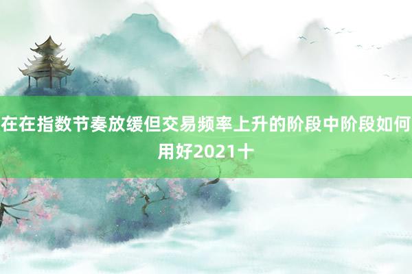 在在指数节奏放缓但交易频率上升的阶段中阶段如何用好2021十